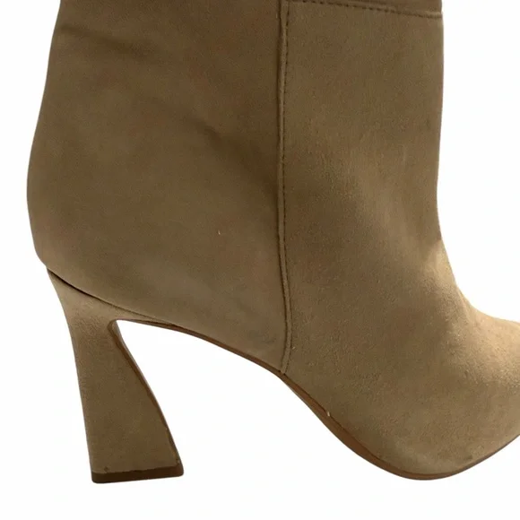 Vince Camuto Tressara Tan Heeled Boots Size 8.5 - Picture 4 of 14